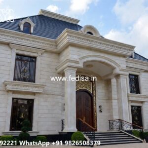 Front Yard Classic House Home Color Design No-10687
