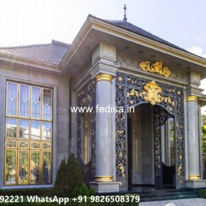 Symmetrical Home Design Home Door Design No-10711