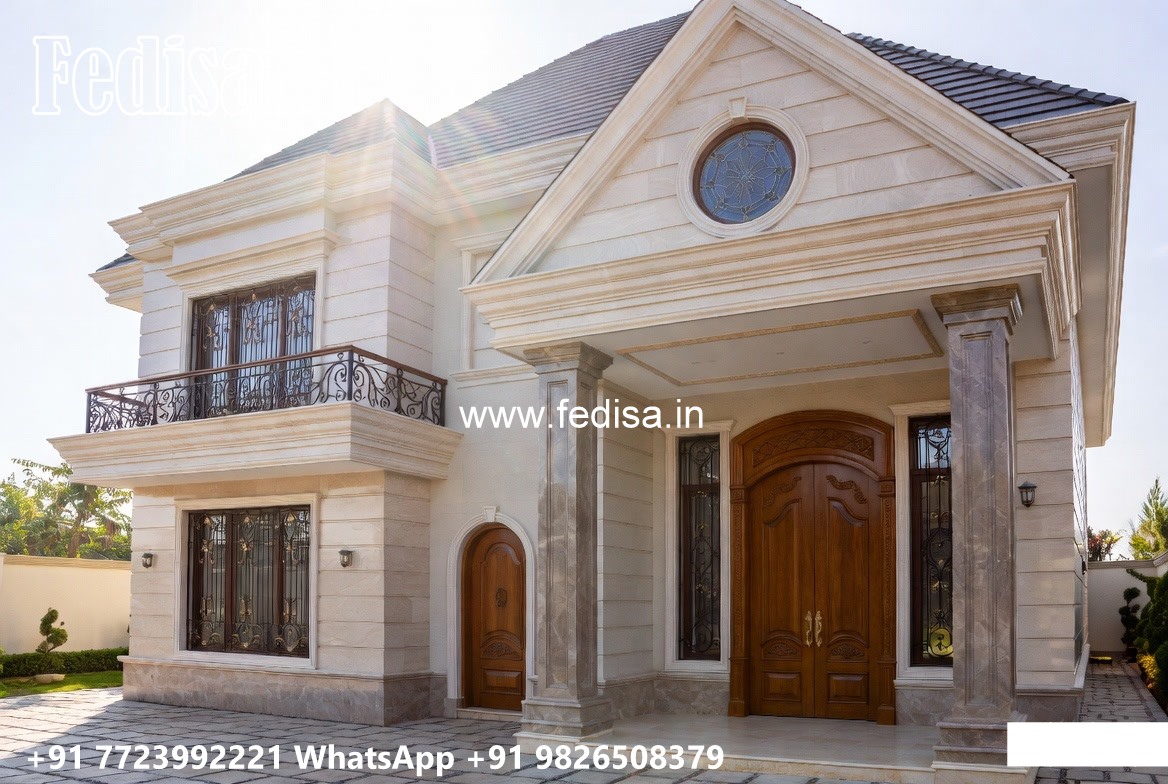 European Style Villa Two Bedroom House Plans No-10740