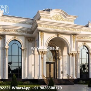 Classic Villa Exterior One Story House Plans No-10745