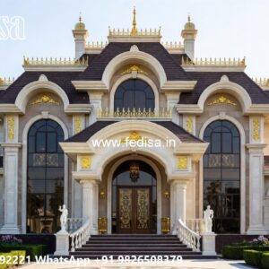 Marble Flooring Villa Design Small House Ideas No-10759