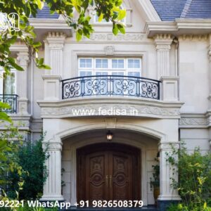 Luxury Villa Landscaping 3 Floor House Design No-10762