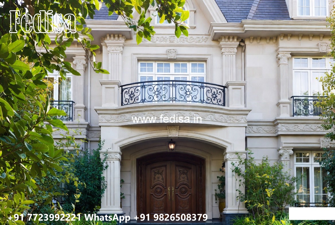 Luxury Villa Landscaping 3 Floor House Design No-10762
