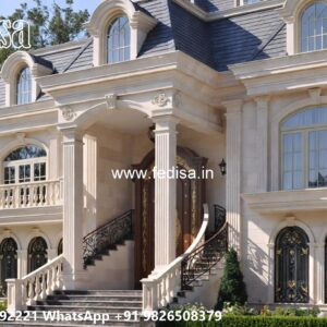 Classic Outdoor Patio Villa Duplex Designs No-10766