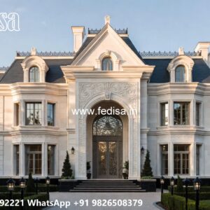 Elegant Classic Villa Interior Ideas Living Room Wall Design No-10772