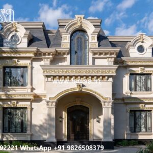 #classicvilla House Wall Design No-10775