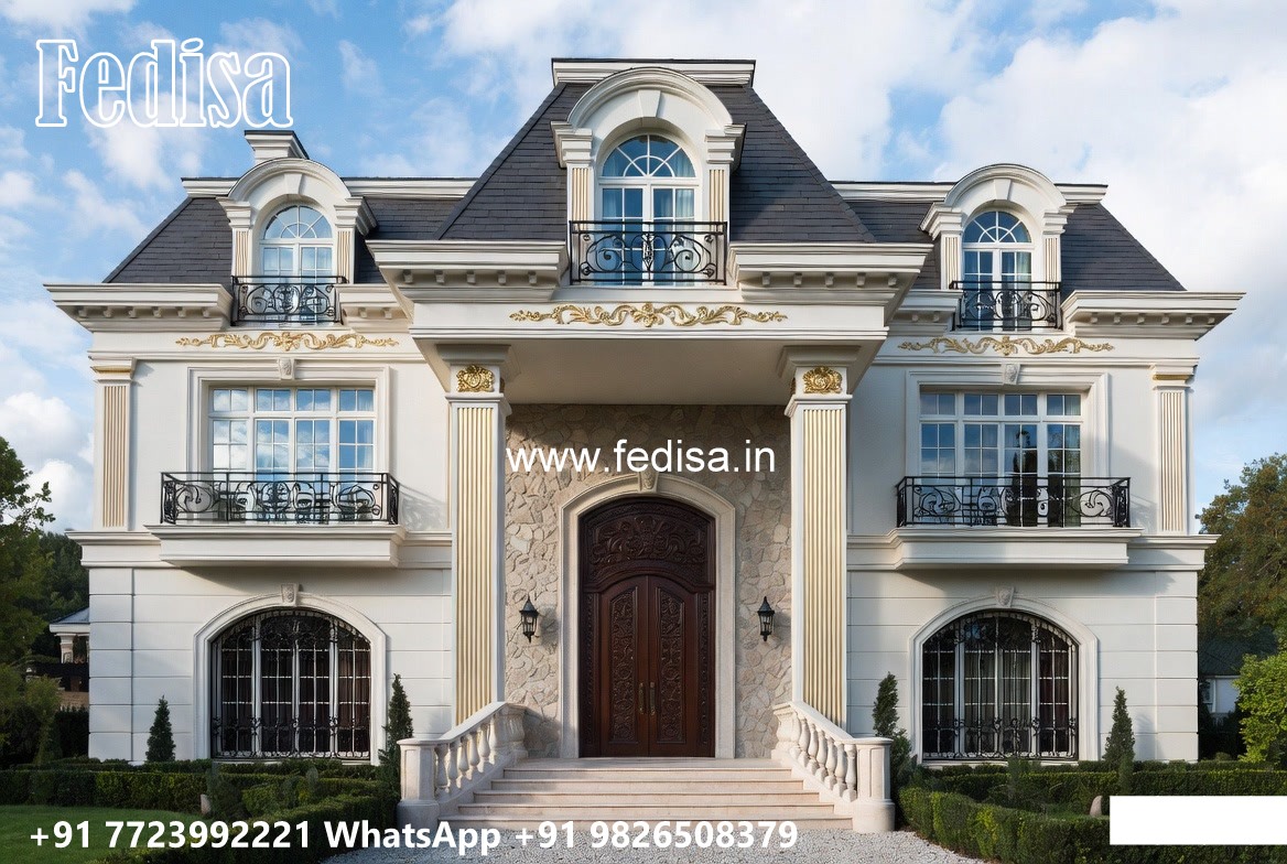 Stone Exterior Classic Home Best Room Design No-10798