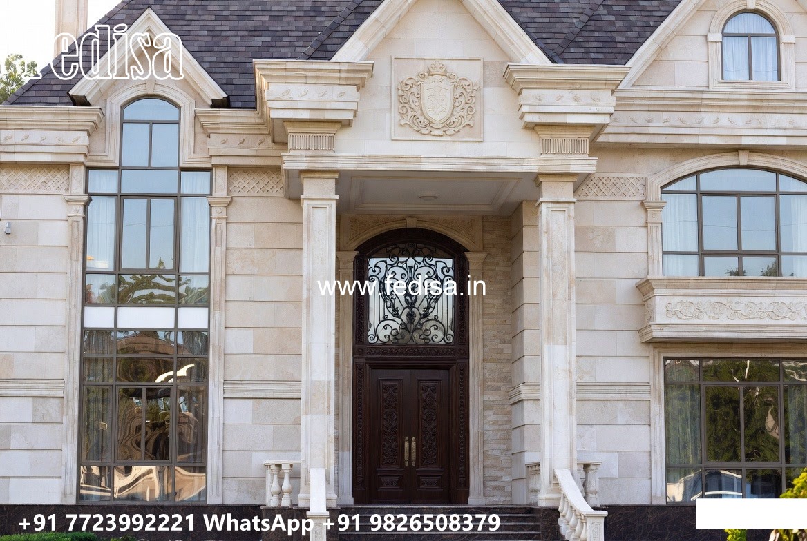Luxury Classic Living Room Three Bedroom House Plans No-10802