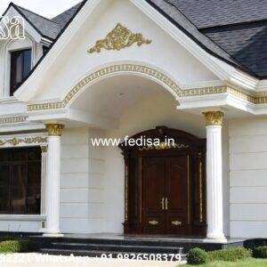 Classic House Garden Design Modern House Exterior No-10807