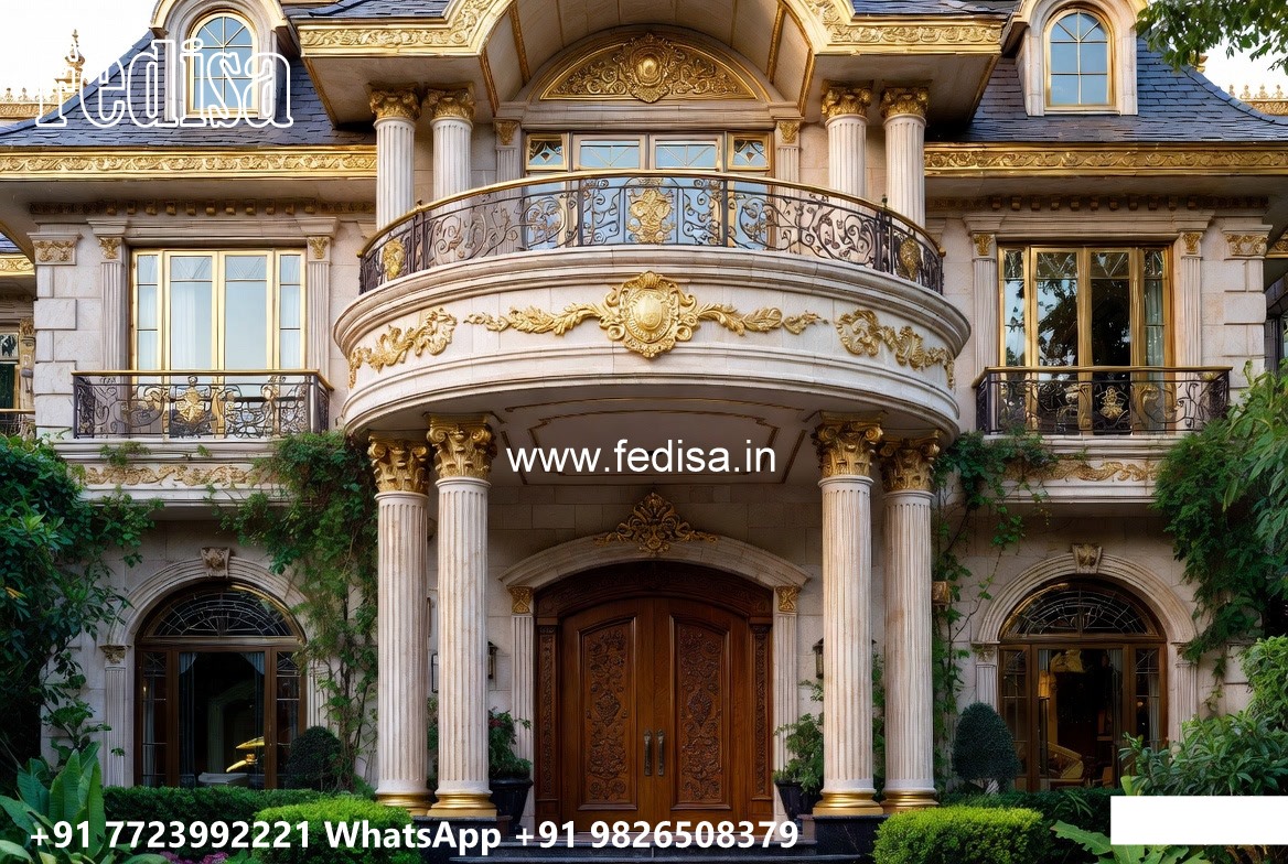 Classic Villa Exterior Exterior Wall Design No-10867