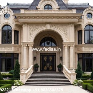 Luxury Front Elevation Villa Small House Front Design No-10871