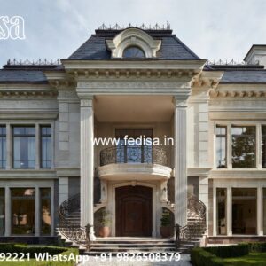 Symmetrical Villa Architecture Small Cottage House Plans No-10873