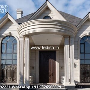 Classic House Front Elevation Design Homelane Interiors No-10938