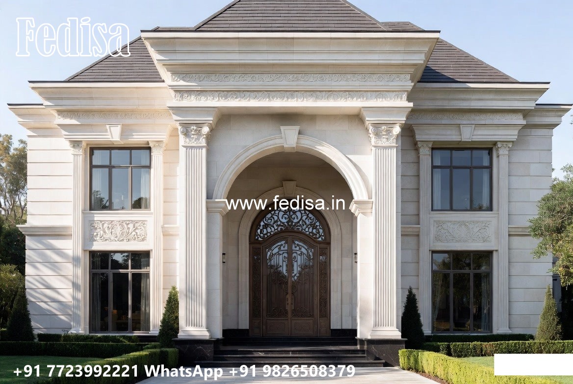 Classic House Design With Garden Modern Home Interior No-10942