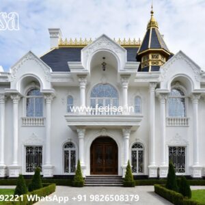 Front Yard Classic Home House Model Design No-10969