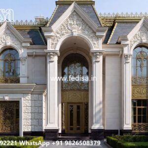 Small Classic Home Design Inspiration Front View Of House No-10974