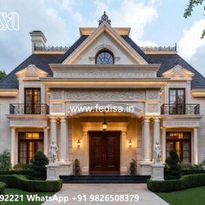Traditional Home Design With Modern Touch Classic House Design No-10978