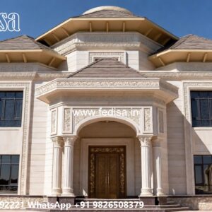 European Style Villa Loft House Design No-10984