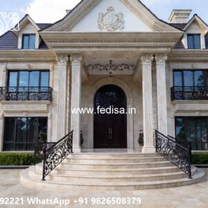Heritage Style Villa Exterior Simple Kitchen Design For Small House No-10994