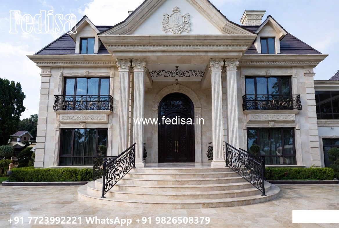 Heritage Style Villa Exterior Simple Kitchen Design For Small House No-10994