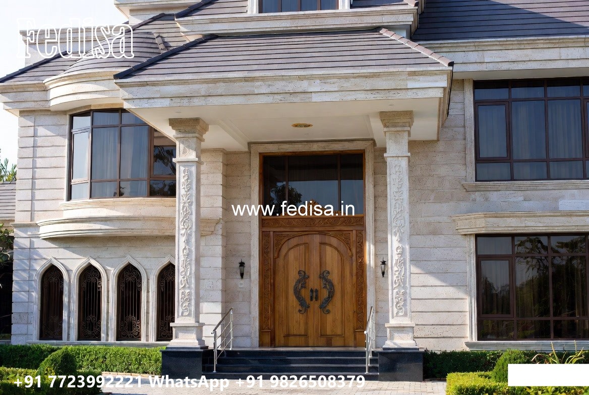 Traditional Interior Decor Villa House Exterior Ideas No-10999