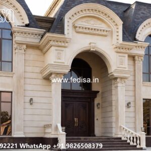 Classic Villa Garden Design House Hall Design No-11005