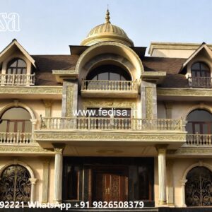 Fountain Garden Villa Pooja Room Designs For South Indian Homes No-11008