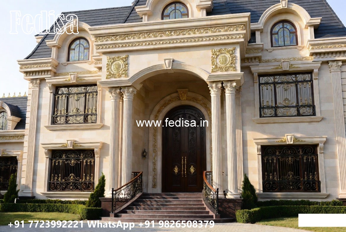 Small Classic Villa Design Inspiration Modern Style House No-11013