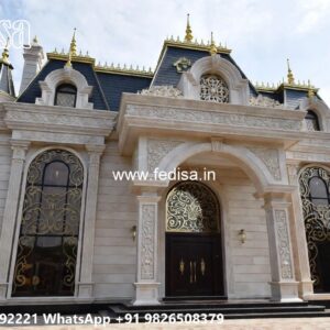 Classic Front Elevation Small Simple House Design No-11076