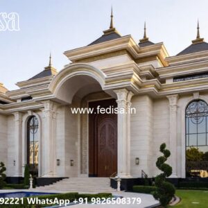 Classic Home Front Elevation Design One Level House Plans No-11098