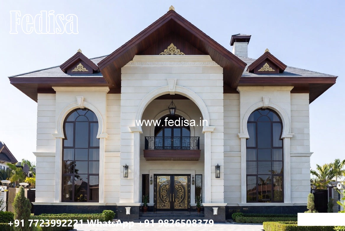 Traditional Home Design With Modern Touch Courtyard House Plans No-11100