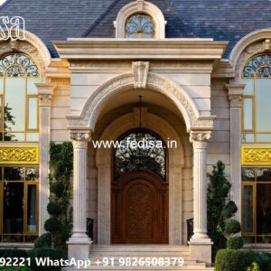 European Style Villa One Storey House Design No-11106