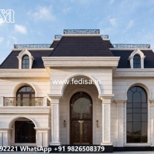 Royal Villa Design One Floor House Plans No-11110