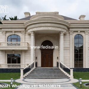 Villa With Columns Design New Model House Design No-11114