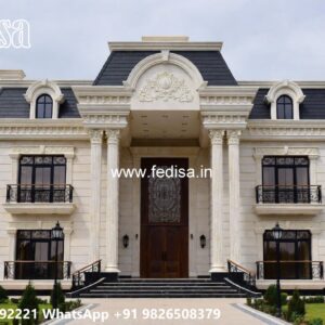 Royal Bedroom Design Villa Small House Interior No-11122