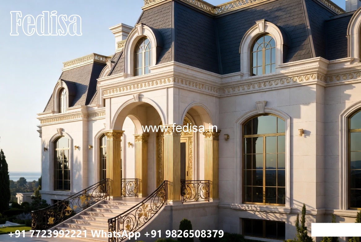 Villa Courtyard Design Front Door Entrance Ideas No-11129