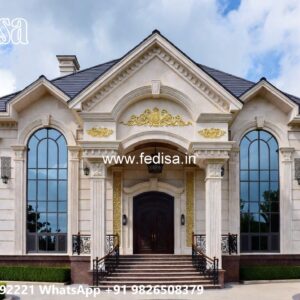 Heritage House Design Flat Roof House Plans No-11155