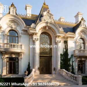 Traditional Home Facade Wall Decor Design No-11158