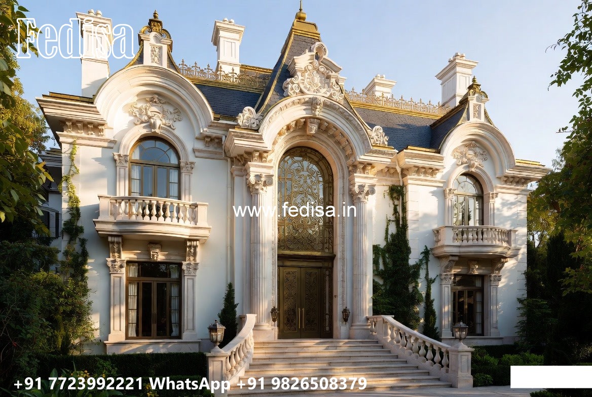Traditional Home Facade Wall Decor Design No-11158