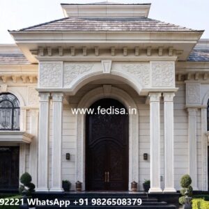 Brick Classic House Design Mandir Design In Wall No-11163