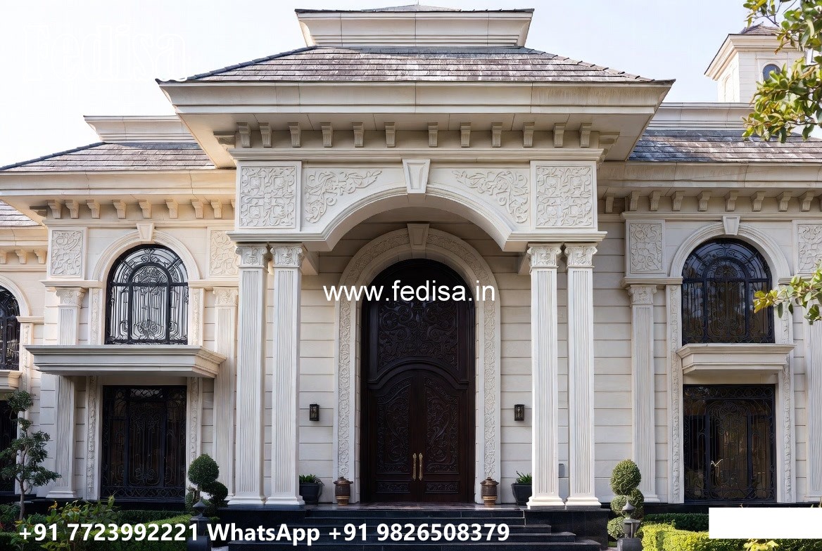 Brick Classic House Design Mandir Design In Wall No-11163