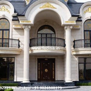 Symmetrical Home Design Bungalow Interior Design No-11199