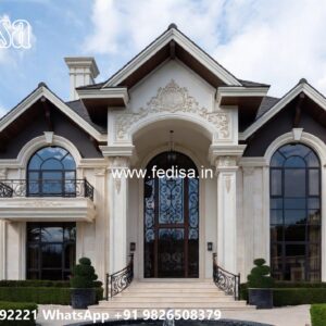 Luxury Villa Landscaping 4 Bedroom Bungalow House Plans No-11250