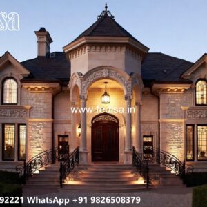 Backyard Villa Luxury Design Mediterranean House Style No-11253