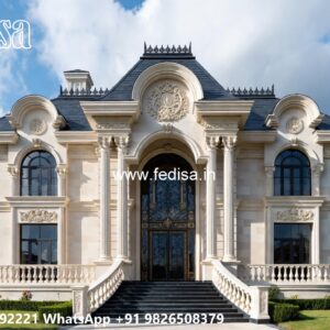 Luxury Classic Villa Exterior Design Ideas Second Floor Design No-11256