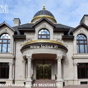 Luxury Classic House House Parapet Design No-11274