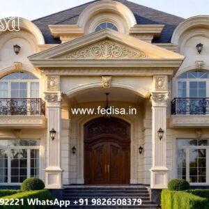 Classic House Interior 4 Story House Design No-11287