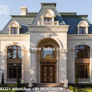Classic Front Elevation 2bhk House Plans No-11320