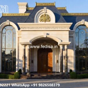 European Style Villa Small House Plans With Garage No-11350