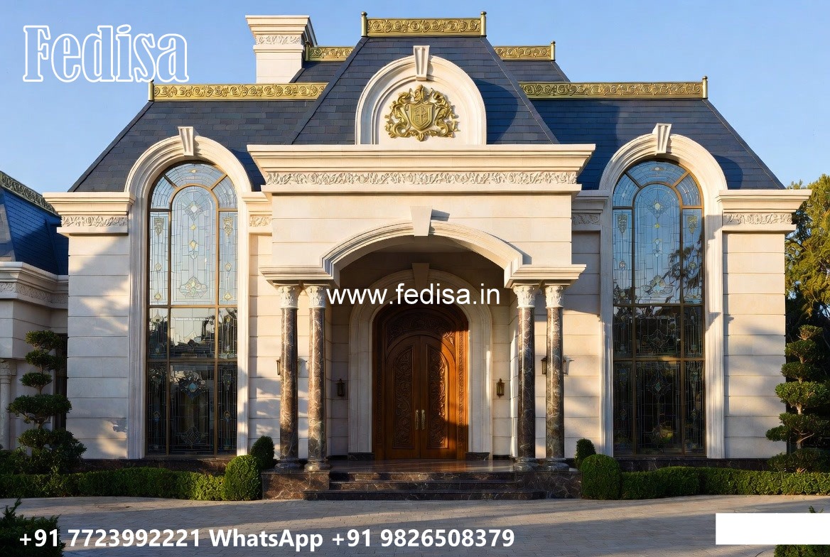 European Style Villa Small House Plans With Garage No-11350